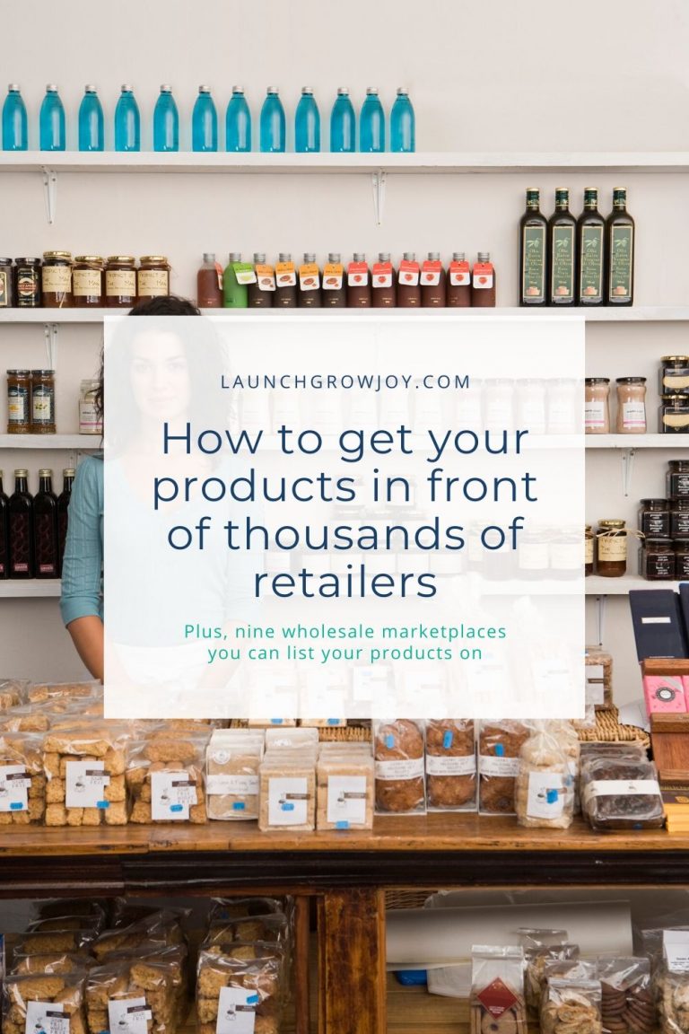 Selling wholesale how to get your products in front of thousands of